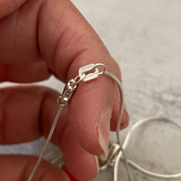 Artisan Crafted Red Coral Abstract Sterling Silver Pendant Necklace with Chain - Picture 9 of 9